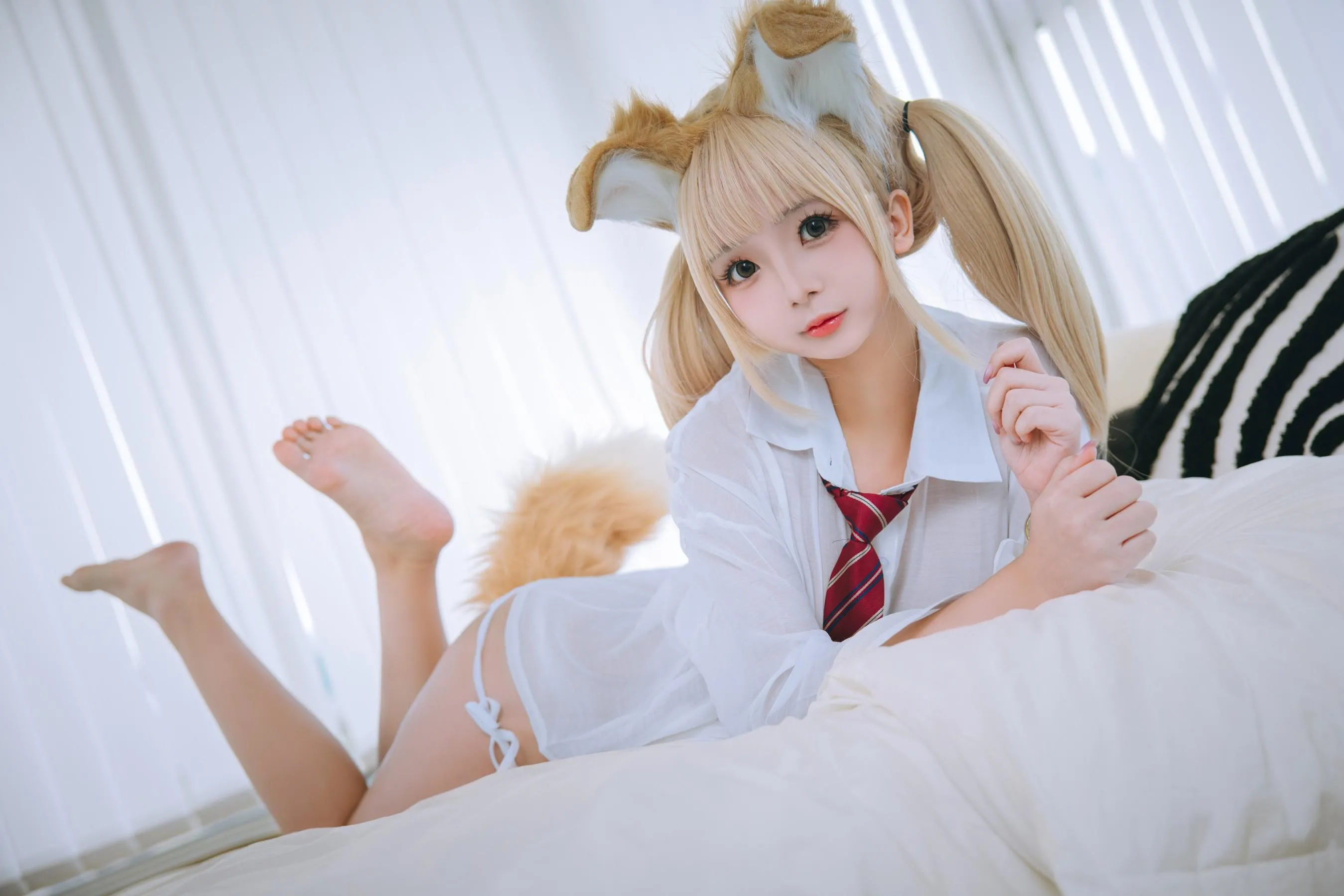 日奈娇 – NO.67 衬衫小狗 [50P]插图2